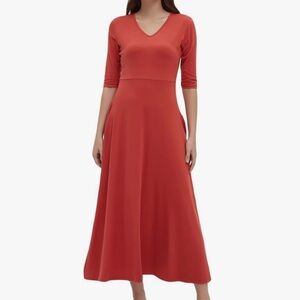 NWT Maxi Dress for Women Casual Loose Beach Dresses with Pockets Size S